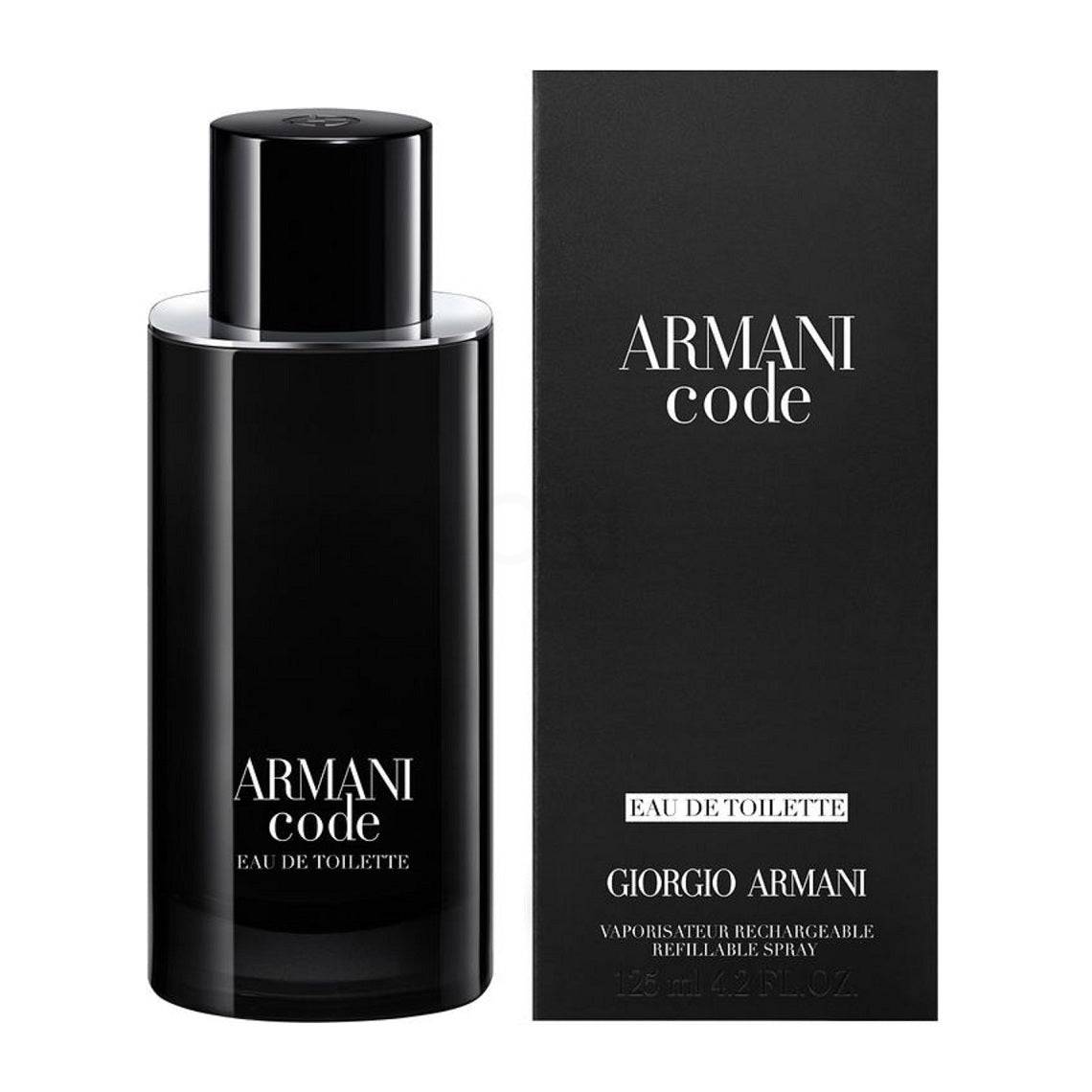 Armani Code Edt Refillable Spray